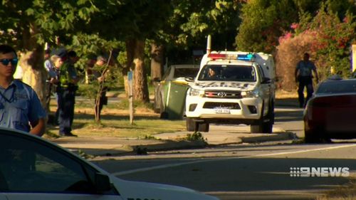 Police have established three separate crime scenes. (9NEWS)