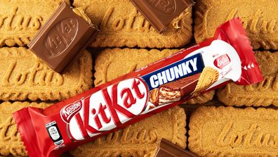 Kitkat Biscoff chunky is here.