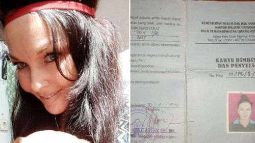 Schapelle Corby posted her parole paper work with the caption: "Approaching parole office for the last time".