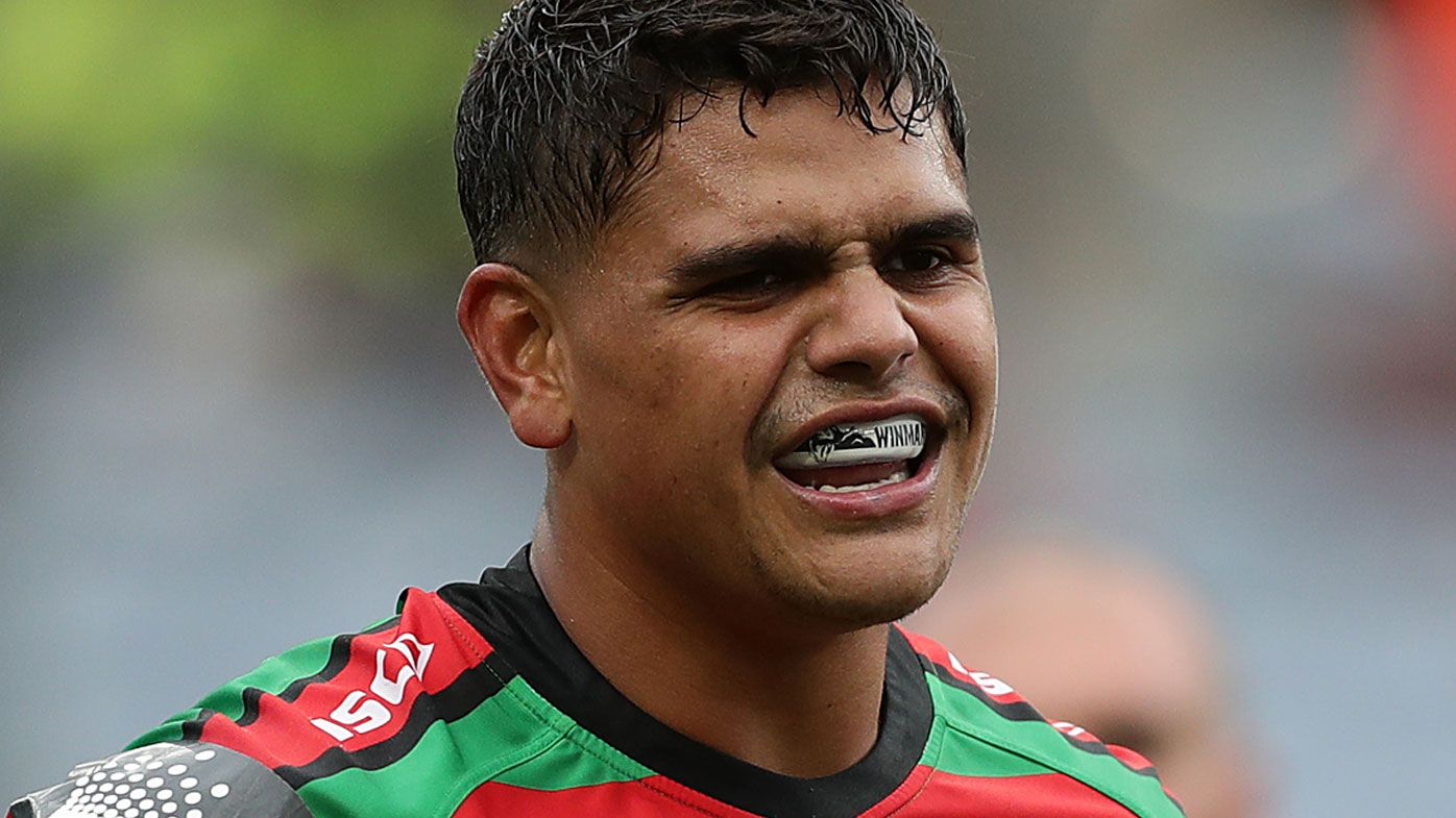 Latrell Mitchell has struggled since shifting to fullback. (Getty)