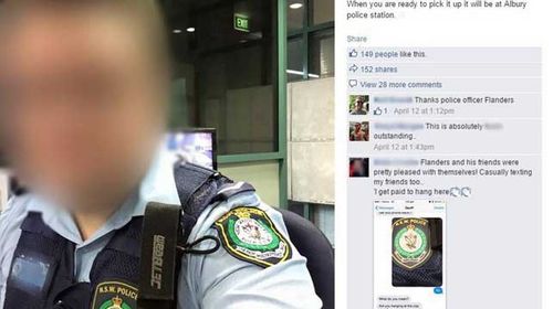 Cops prank woman's Facebook page after finding her lost phone