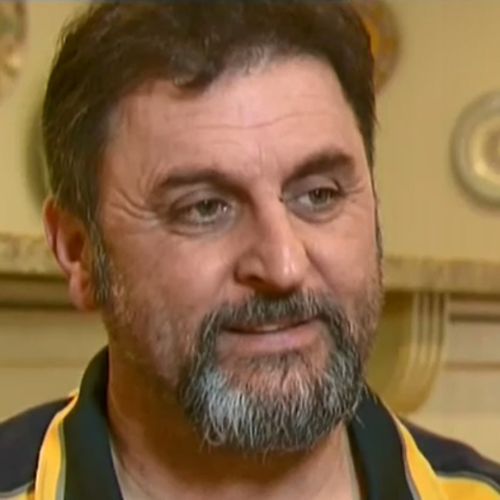 Frank Ascenzo was allegedly bashed while working in St Kilda yesterday. (9NEWS)