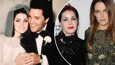 Priscilla Presley, Elvis Presley, Riley Keough