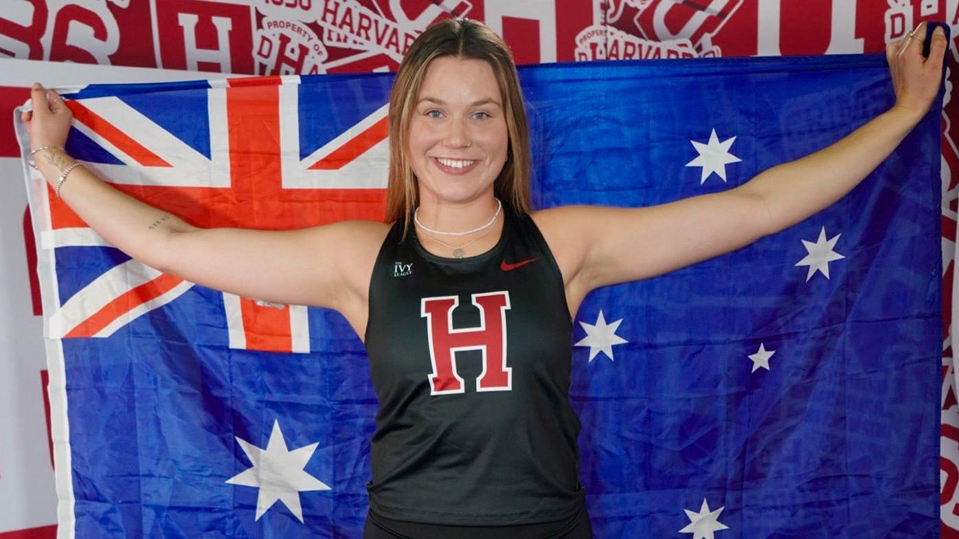 EXCLUSIVE: How 'geed up' Aussie Harvard student broke national record
