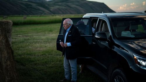 Former Vice President Dick Cheney arrives to hear his daughter Liz Cheney speak in Jackson Hole, Wyoming, in August 2022.