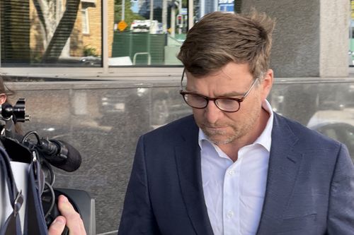 Christopher James McCann, 50, appeared in Brisbane Arrest Court on Monday to apply for bail after being charged with one count of using the internet to procure children aged under 16.