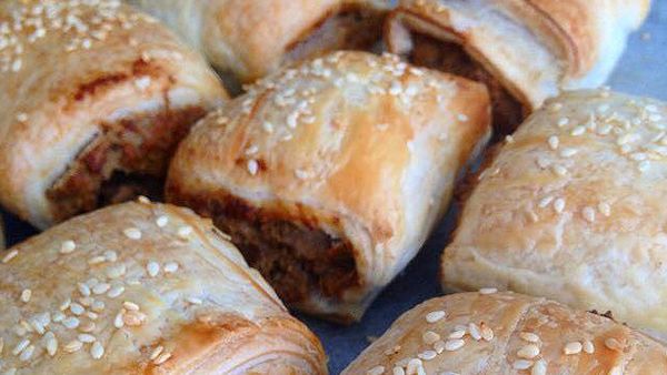 Renae Smith's vegetarian sausage rolls