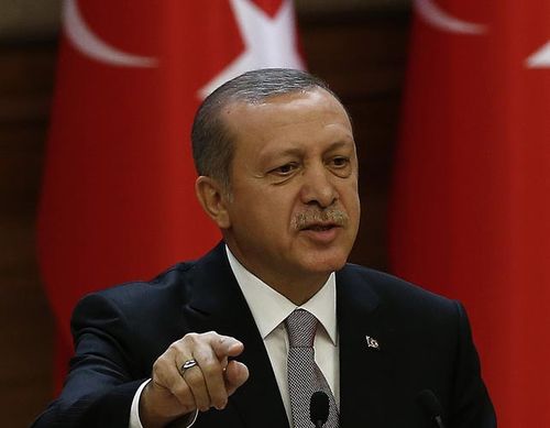 Turkish President Recep Erdogan. (Getty)