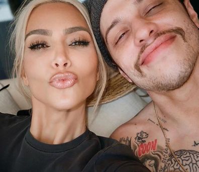 Kim Kardashian and Pete Davidson