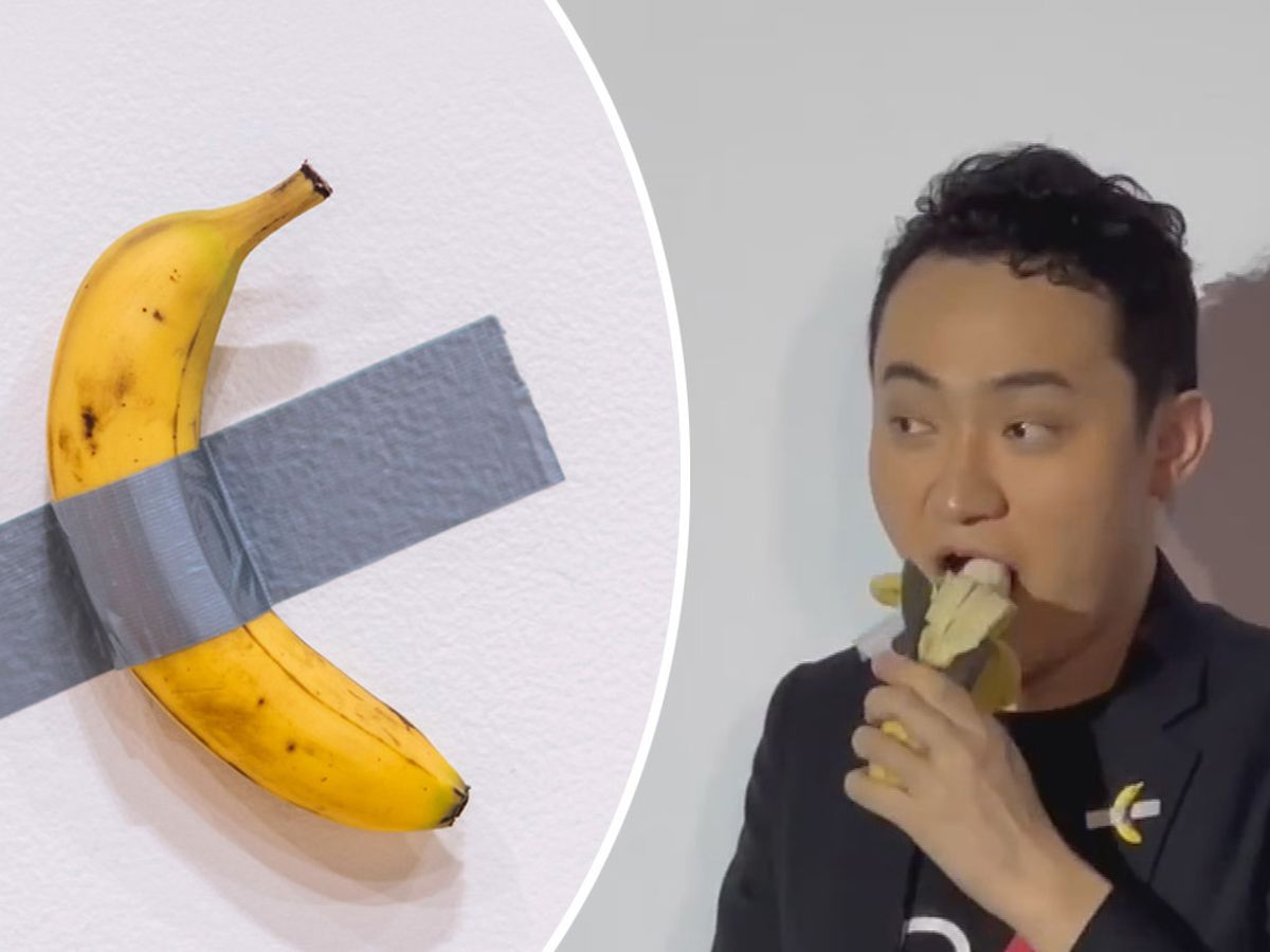 Banana art: Cryptocurrency entrepreneur who bought banana art for $9.5  million eats the fruit in Hong Kong