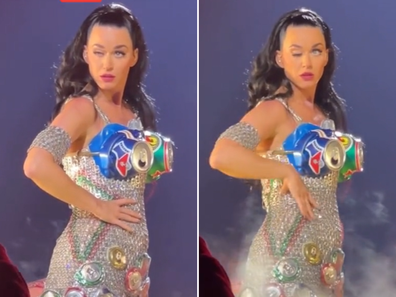 Katy Perry malfunctioning eye split 4b3