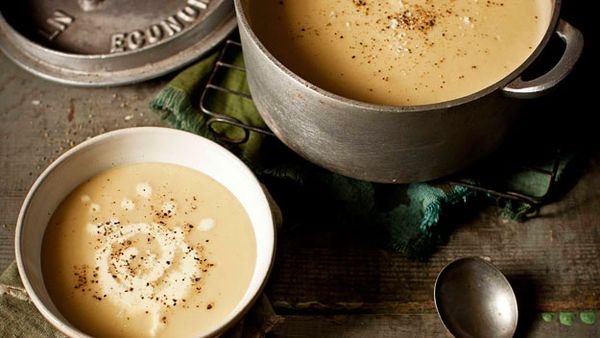 Potato and leek soup