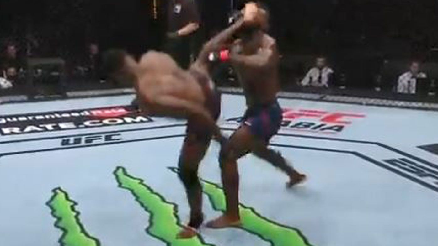 UFC: Joaquin Buckley KOs Impa Kasanganay with freakish kick in all-time great finish