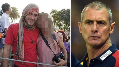 Cy Walsh (left) was 'mentally incompetent' at the time of his father's alleged murder. (AAP)