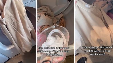 We Tried Removing Wrinkles From Laundry Using Ice Cubes With