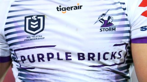 An unnamed Melbourne Storm player has reportedly been found unconscious on a Richmond doorstep.