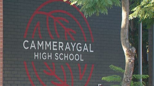 The science teacher has been stood down from Cammeraygal High School in Sydney.