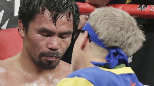 Fight fans sue Pacquiao for failing to disclose pre-fight injury