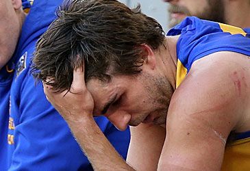 How many matches was Andrew Gaff suspended for striking?