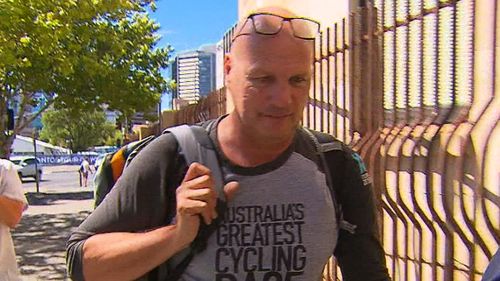 Roosenboom has apologised to the officer. (9NEWS)