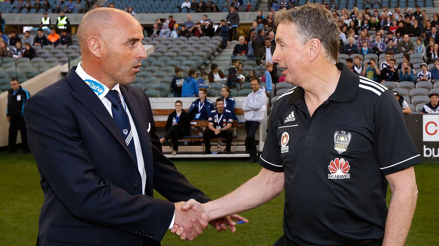 Melbourne Victory's Kevin Muscat expects a grand final 'arm wrestle' against Newcastle Jets