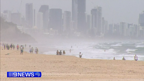 Cool change finally hitting Queensland.