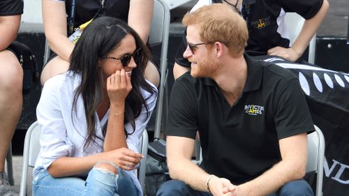 Meghan Markle and Prince Harry attended the Invictus Games together. (AAP)