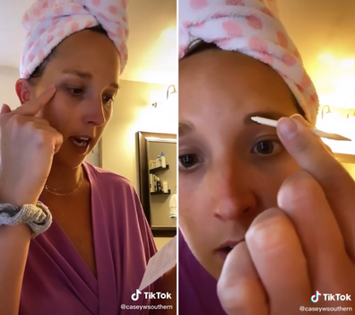 Woman's DIY brow tint turns into a beauty nightmare: 'I can't get it off'