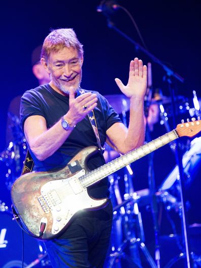 LONDON, UNITED KINGDOM - OCTOBER 31: Chris Rea performs live on stage during day 3 of Bluesfest 2013 at The Royal Albert Hall on October 31, 2013 in London, England. (Photo by Samir Hussein/Redferns via Getty Images) *** Local Caption *** Chris Rea