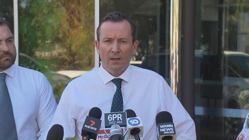 WA premier Mark McGowan.