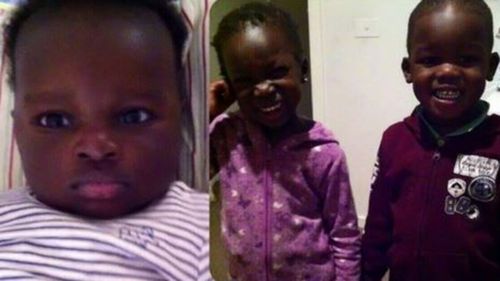 Akon Goude is accused of murdering three of her children, and attempting to murder a fourth. (AAP)