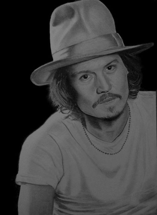 "Johnny Depp, 2011" (Image: Mariusz Kedzierski/Facebook)