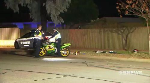 Lumsden allegedly crashed a police patrol car into Ben Wormwell, 16, at Parafield Gardens, in Adelaide's north, in May.