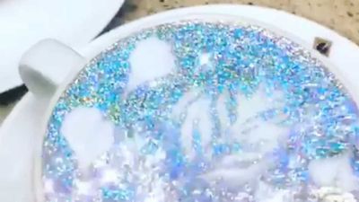 <p><span style="text-decoration: underline;">Indian caf&eacute; chain invents glitter coffee, and Instagram can't even</span></p>
<p>Earlier this week, we discovered that people are now putting glitter in their morning cup of Joe. Edible glitter, obviously. The disco ball-esque drinks are the invention of Indian caf&eacute; chain, Coffee by Di Bella (Instagram: <a href="https://www.instagram.com/coffeebydibella/" target="_top">@coffeebydibella</a>), whose recent menu additions, the "Diamond Cuppuccino" and "Gold Cuppuccino", have Insta-snappers in a frenzy.</p>
<p><a href="https://kitchen.nine.com.au/2017/11/09/12/08/indian-cafe-chain-invents-glitter-coffee-and-instagram-cant-even" target="_top">Read more on the pretty trend</a>, including 9Honey Kitchen's interview with Coffee by Di Bella's director, Rahul Leekha.</p>
<p><em>Click through for more news</em></p>