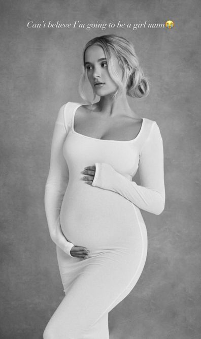 Love Island UK's Molly-Mae Hague is expecting a baby girl.