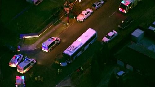 One dead after bus and car crash in Cabramatta West