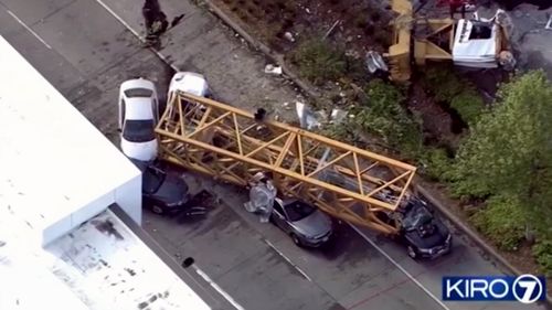 190430 News World USA Seattle crane collapse Google Building