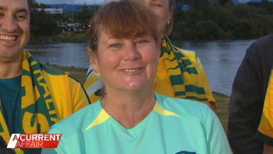 Matildas forward Caitlin Foord's mum Simone.