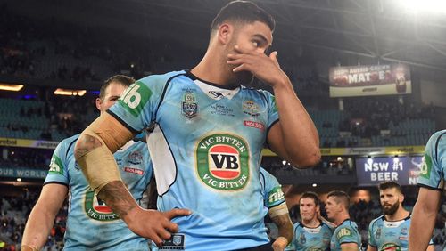 Walker was dropped from the Blues side for Origin III after appearing in the first two matches. (AAP)