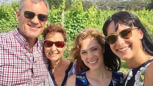 The Falkholt family, who were all killed in the tragic Boxing Day crash.