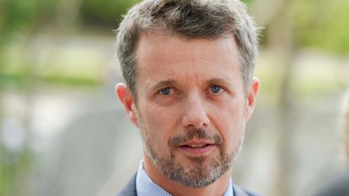 Crown Prince Frederik has returned to Denmark from the Winter Olympic. (AAP)