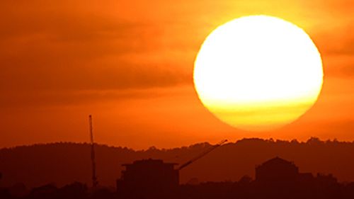 Victorian sunrise during heatwave (AAP)
