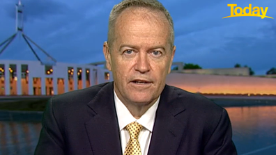 Bill Shorten today likened the upcoming budget to a 'vegan Big Mac'. 