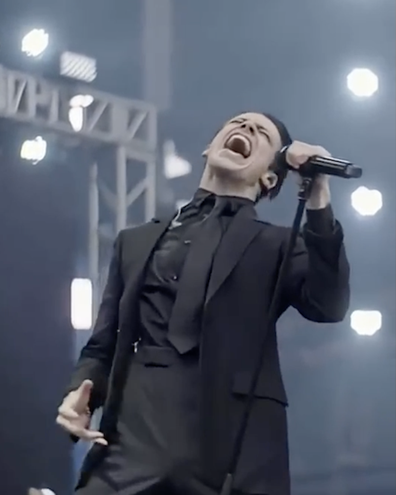 Yungblud performs at Back to the Beginning