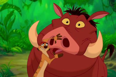 Whether intentional or not, jungle buddies Timon (openly gay actor Nathan Lane) and Pumbaa (Ernie Sabella) are 'the first homosexual Disney characters ever to come to the screen', Lane and Sabella told the <i>New York Times</i>. 'Queer Eye for the Lion Cub'!
