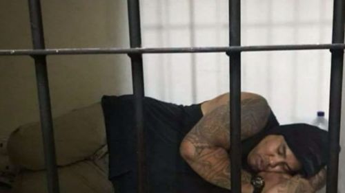 The Perth-based father said conditions were terrible inside the Bali police cell.