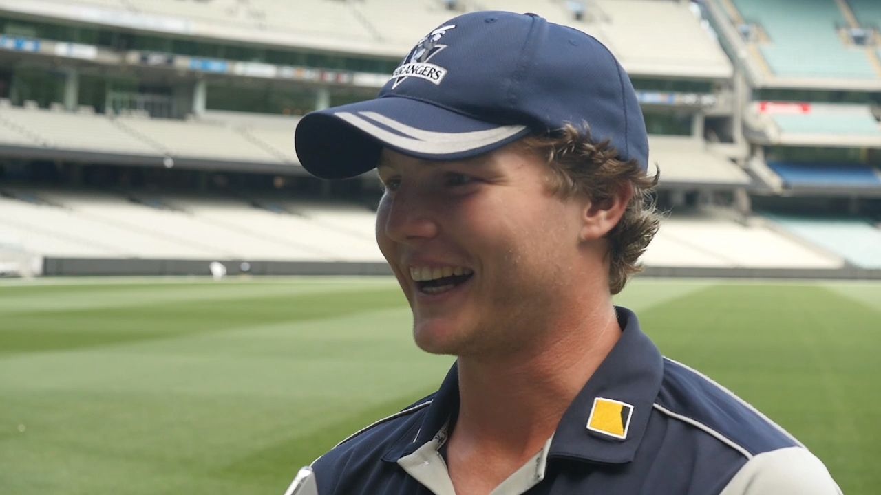 Young gun Will Pucovski impresses with maiden first-class hundred