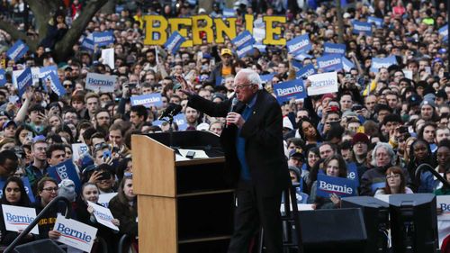 Bernie Sanders was only able to win a handful of counties in Michigan and Missouri, but none at all in Mississippi.