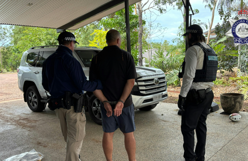 A government worker, his wife and ﻿directors of a building company have been charged with fraud and corruption offences.The trio from the ﻿Northern Territory are accused by the AFP of being involved in a conspiracy to influence the awarding of tenders to their company from the Department of Defence worth almost $71m.