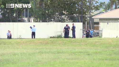 The man was located in a vacant block of land with what is believed to be a self-inflicted gunshot wound. (9NEWS)